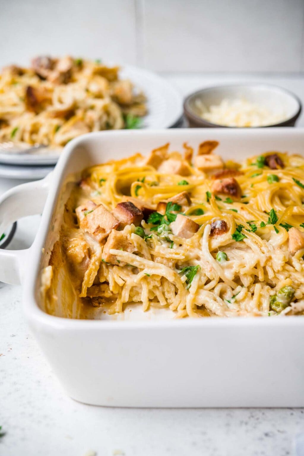 Easy Turkey Tetrazzini Recipe Dinner, then Dessert