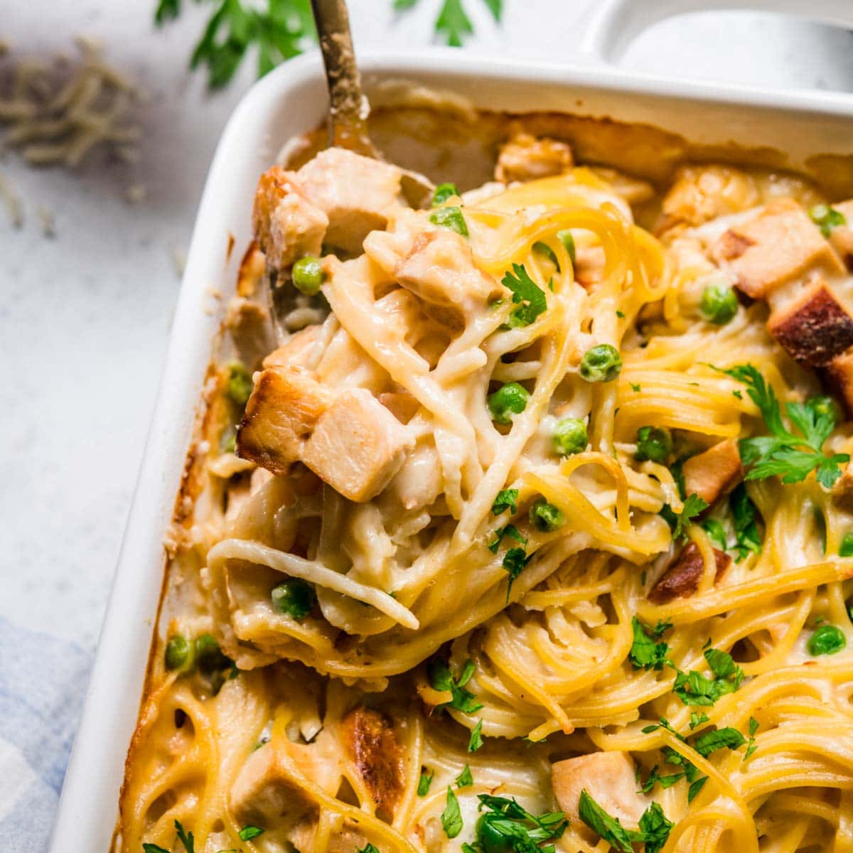 Easy Turkey Tetrazzini Recipe - Dinner, then Dessert