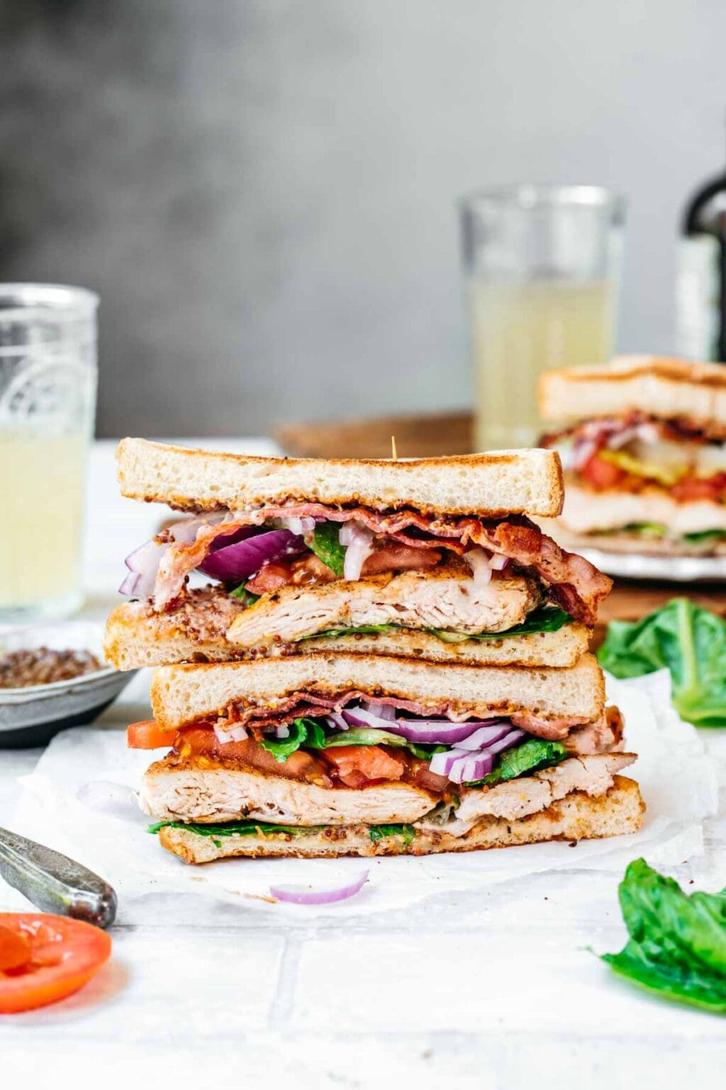 Grilled Chicken Sandwich Recipe Dinner, then Dessert