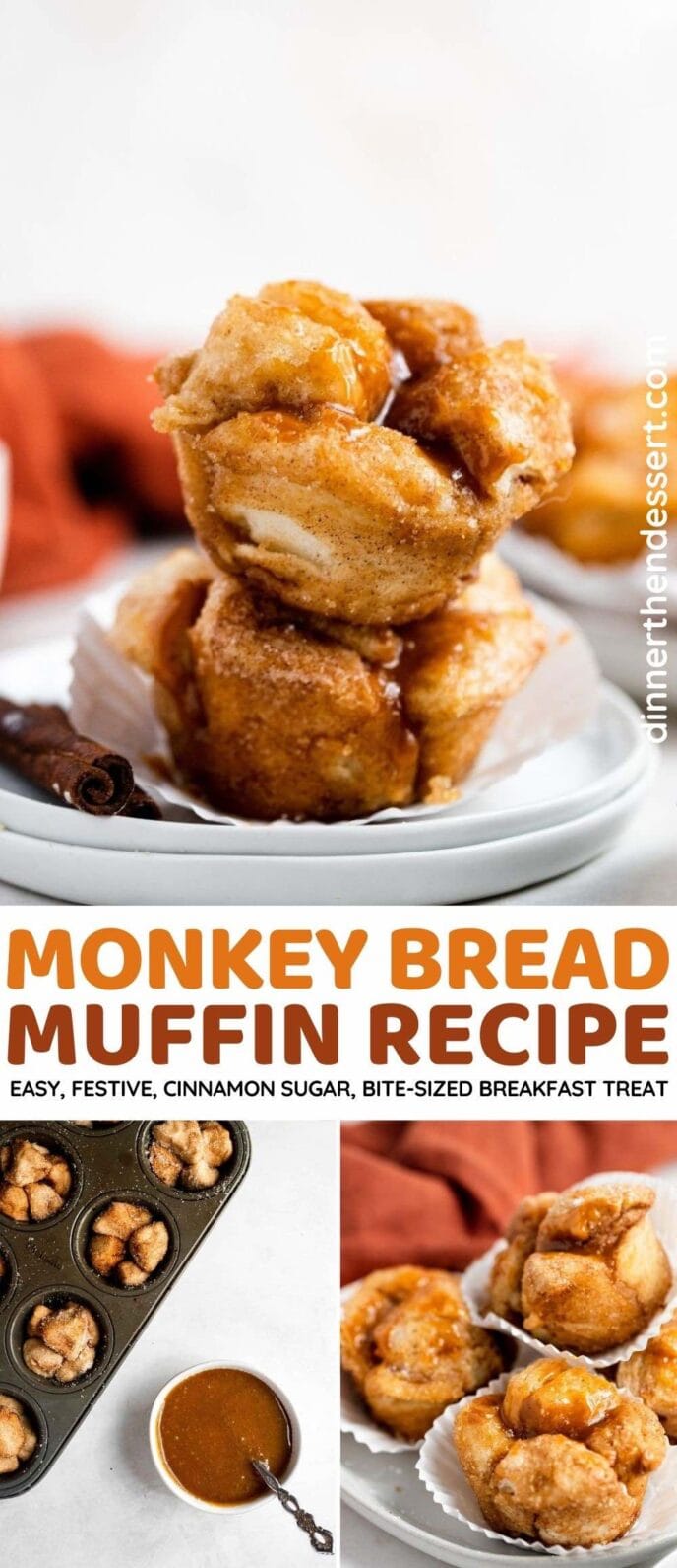 Monkey Bread Muffins collage