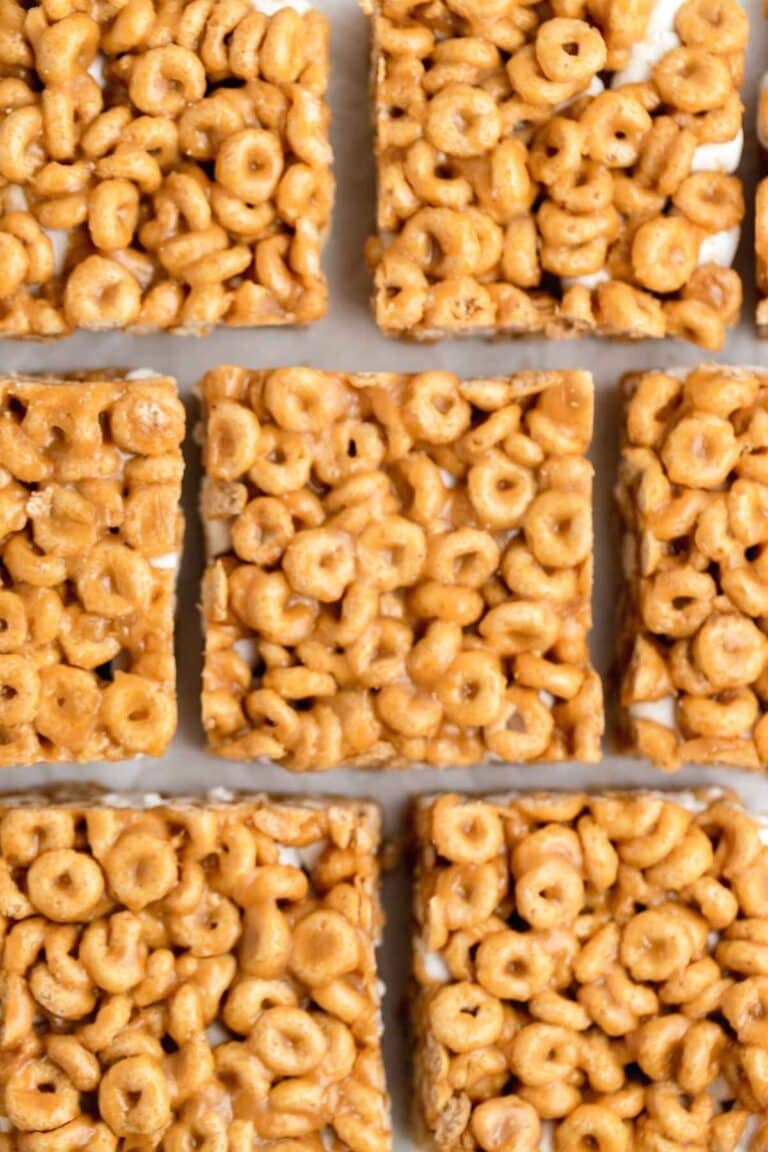Peanut Butter Marshmallow Cereal Bars Recipe Dinner, then Dessert