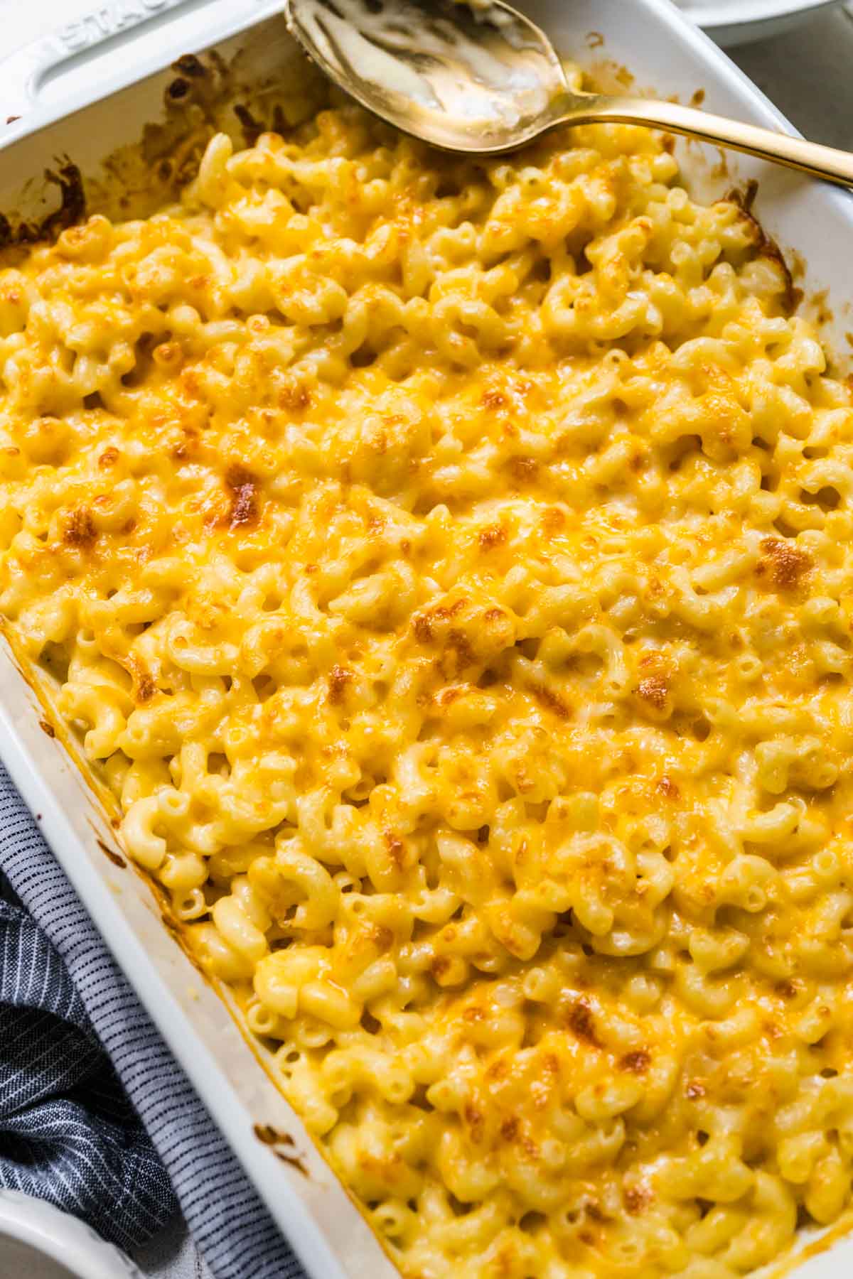 Chick-Fil-A Mac and Cheese in baking dish