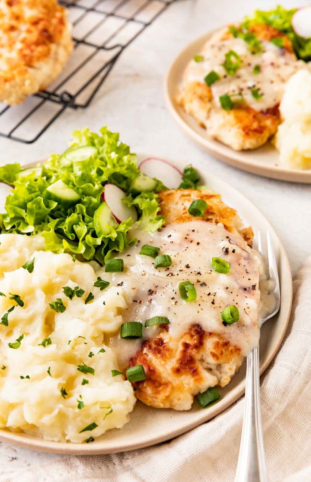 Chicken Fried Chicken Recipe Dinner, then Dessert