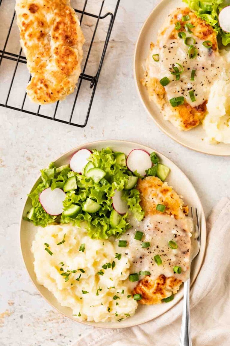 Chicken Fried Chicken Recipe Dinner, then Dessert