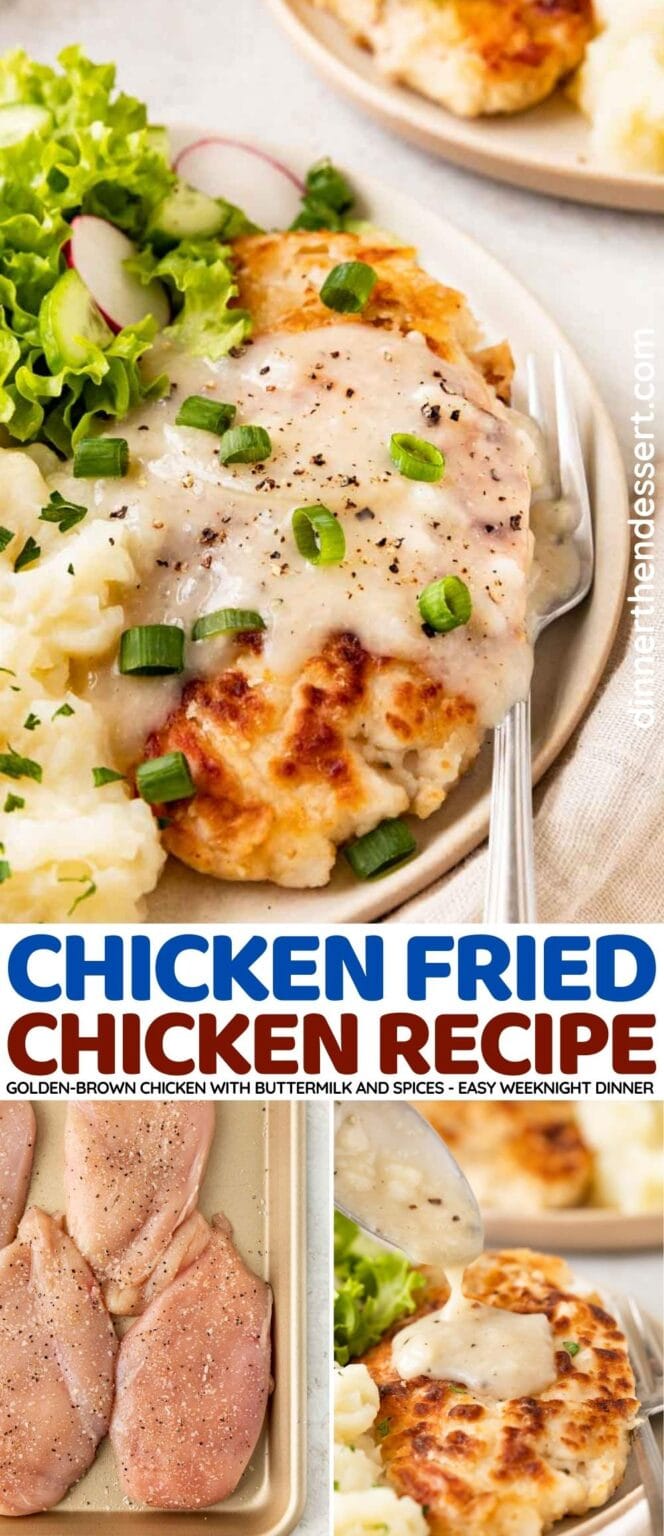 Chicken Fried Chicken Recipe - Dinner, then Dessert