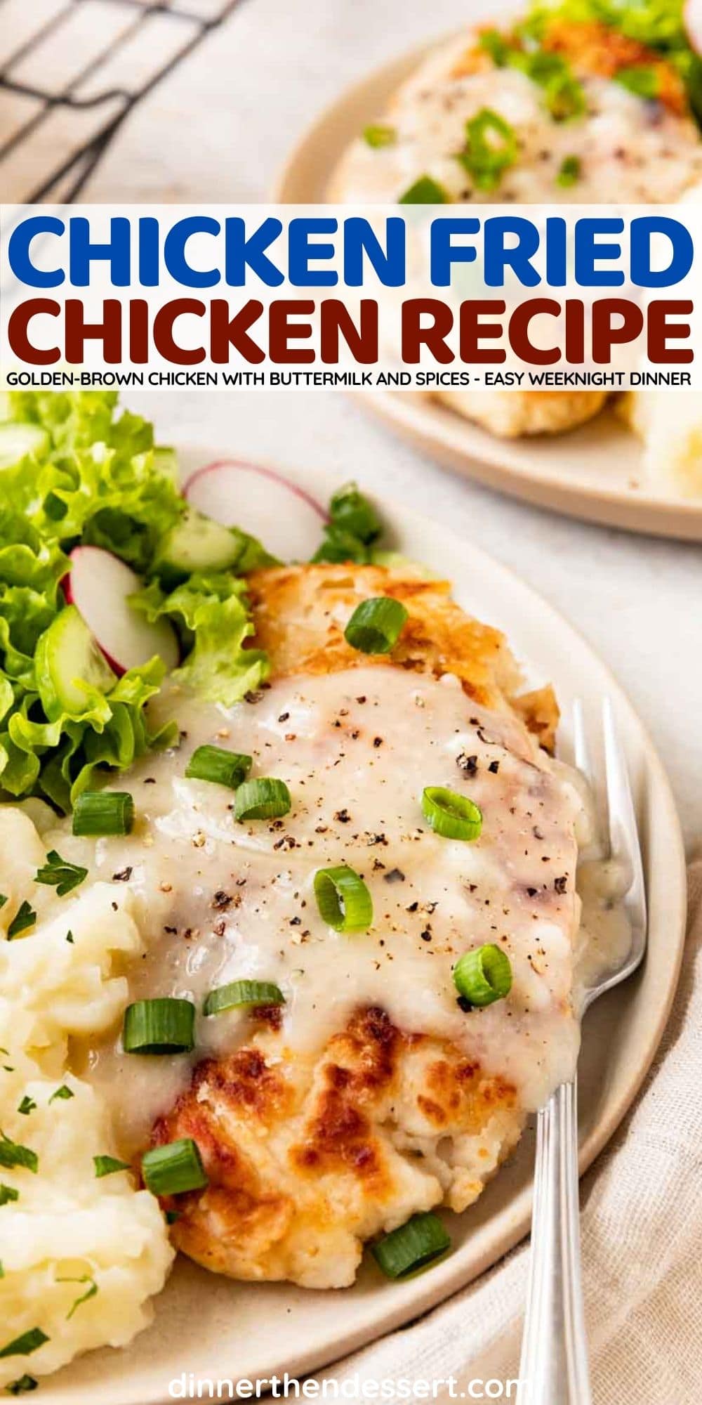Fried Chicken pinterest collage
