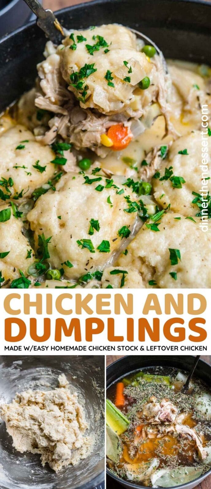 Chicken and Dumplings Collage