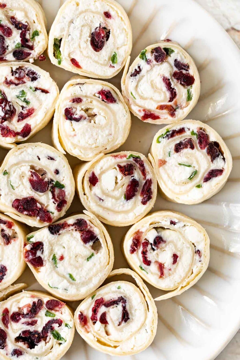 Cranberry Feta Pinwheels Recipe Dinner Then Dessert