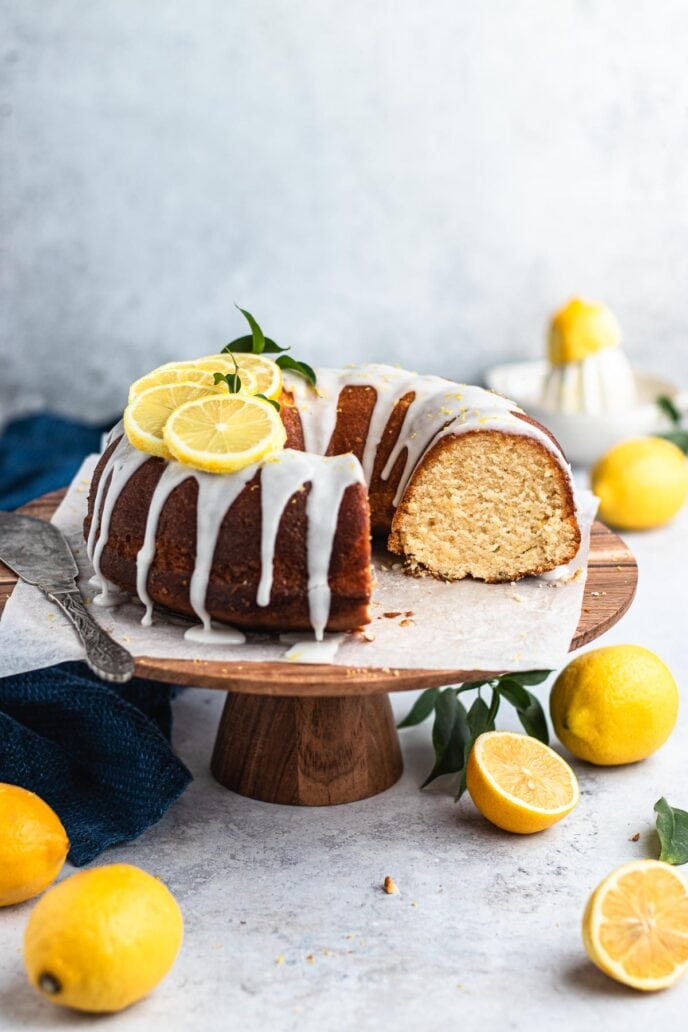 Lemon Bundt Cake Recipe - Dinner, then Dessert