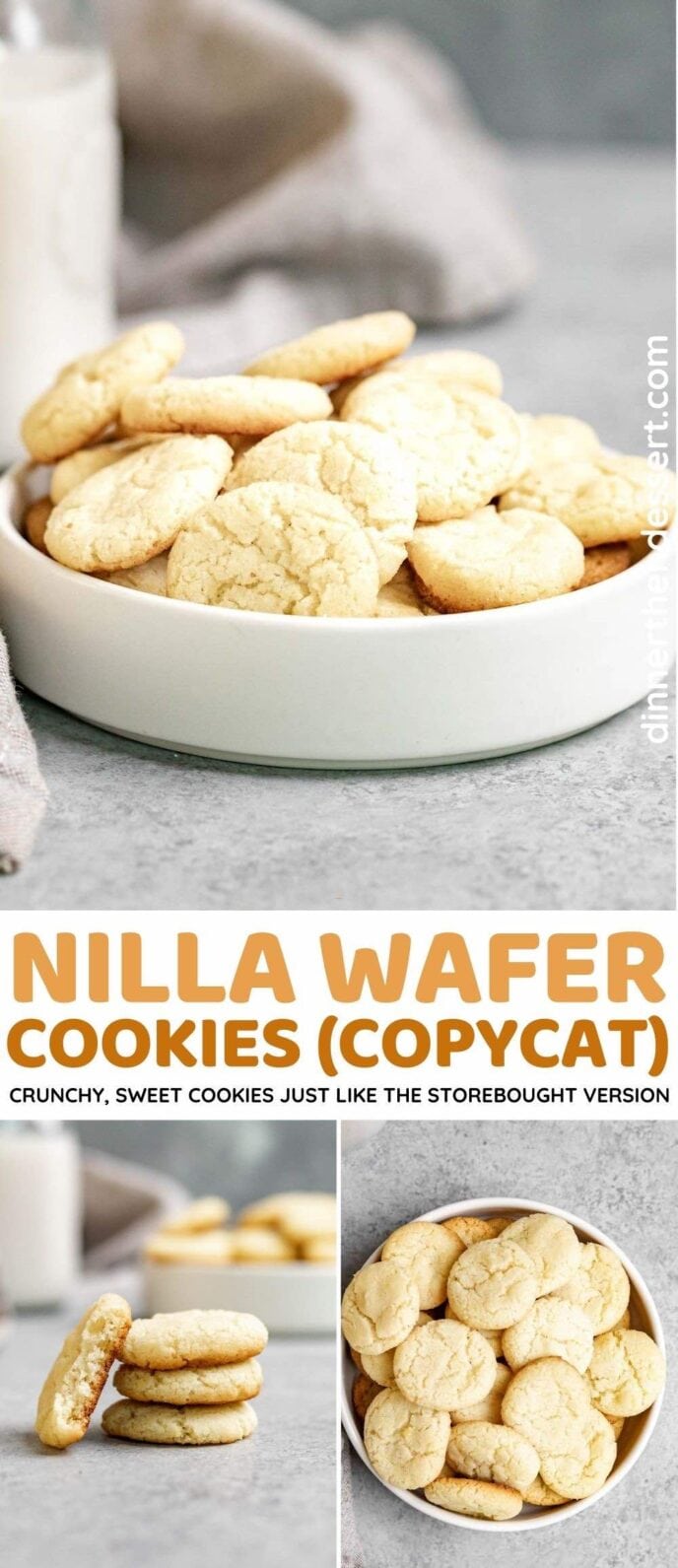 Nilla Wafer Cookie (Copycat) collage