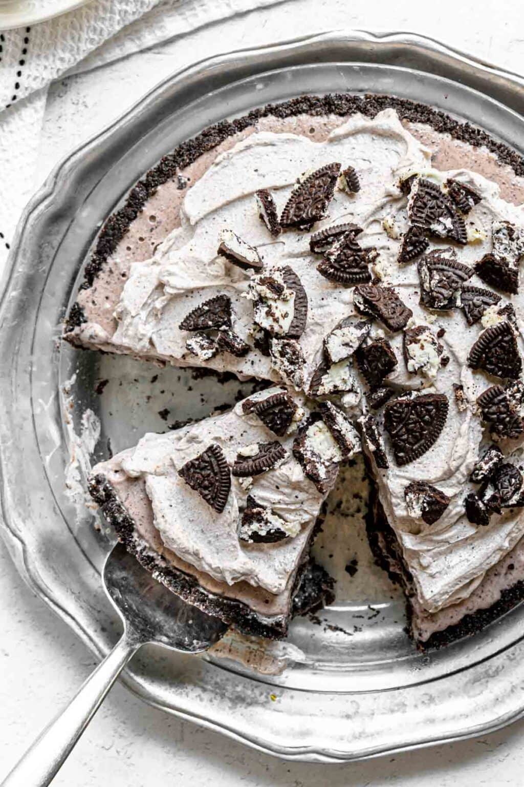 Easy Oreo Ice Cream Pie Recipe Dinner, then Dessert