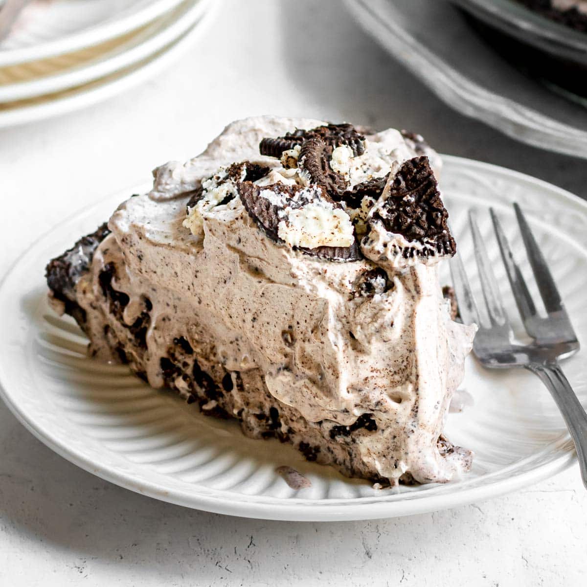 Easy Oreo Ice Cream Pie Recipe - Dinner, then Dessert