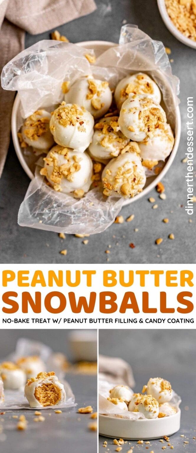 Peanut Butter Snowballs Recipe - Dinner, then Dessert