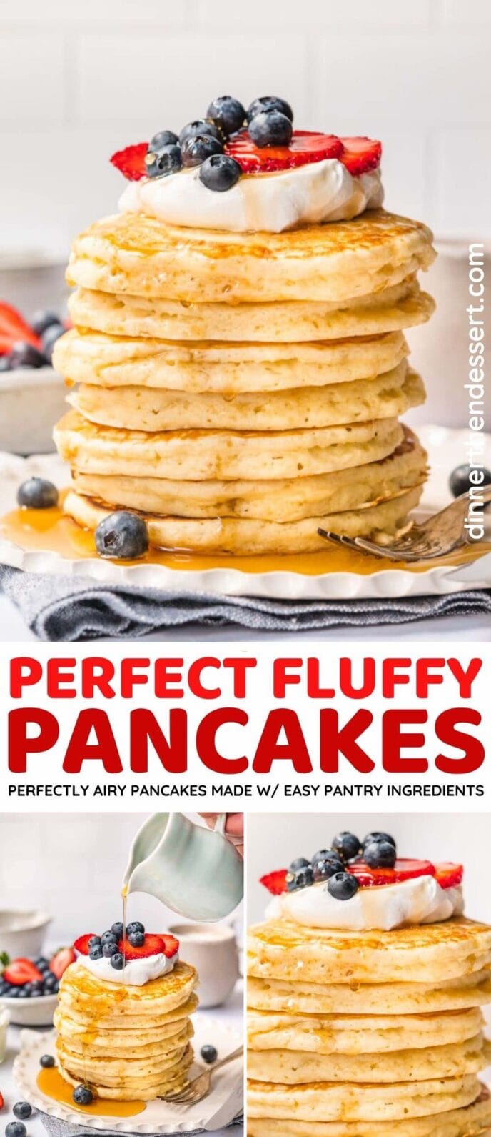 Fluffy Pancake collage
