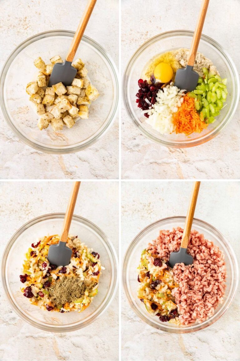 Thanksgiving Turkey Meatloaf Recipe Dinner, then Dessert