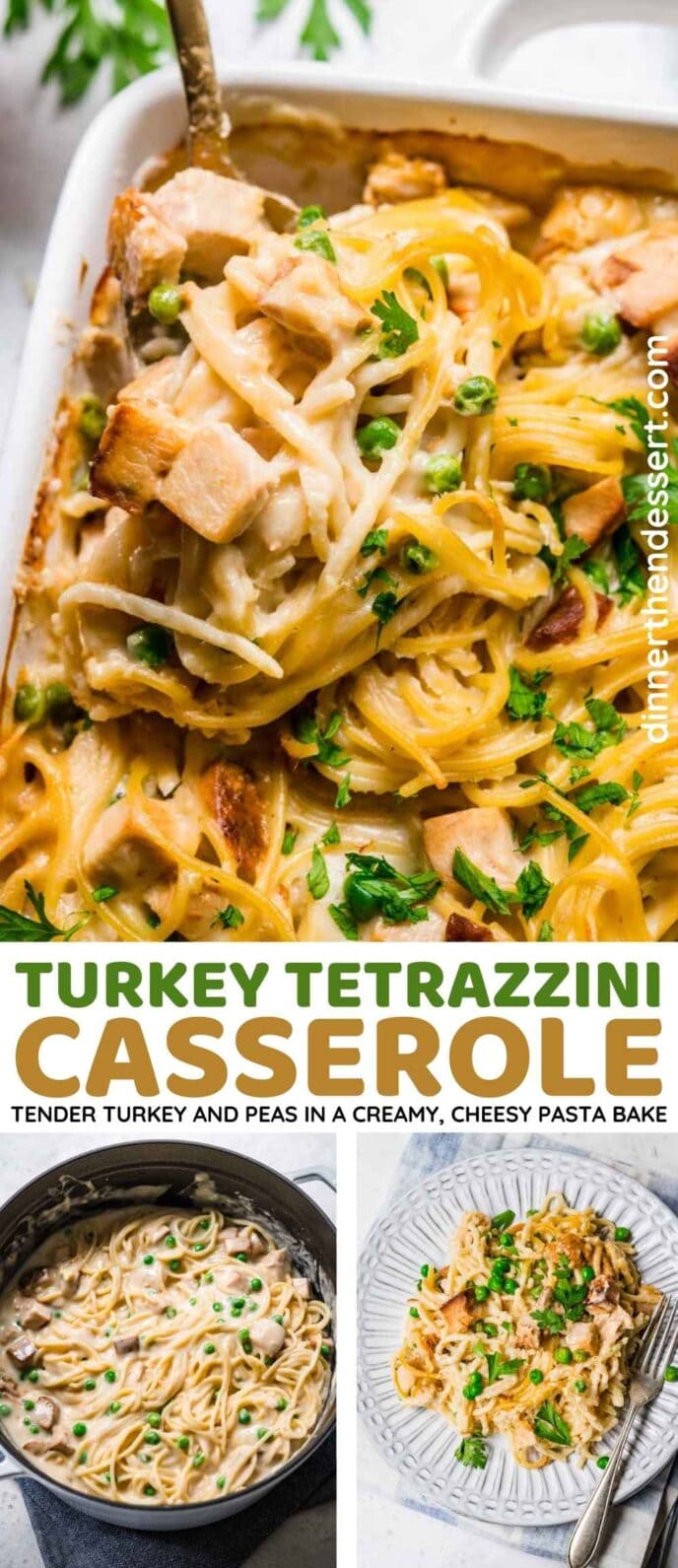 Turkey Tetrazzini Collage