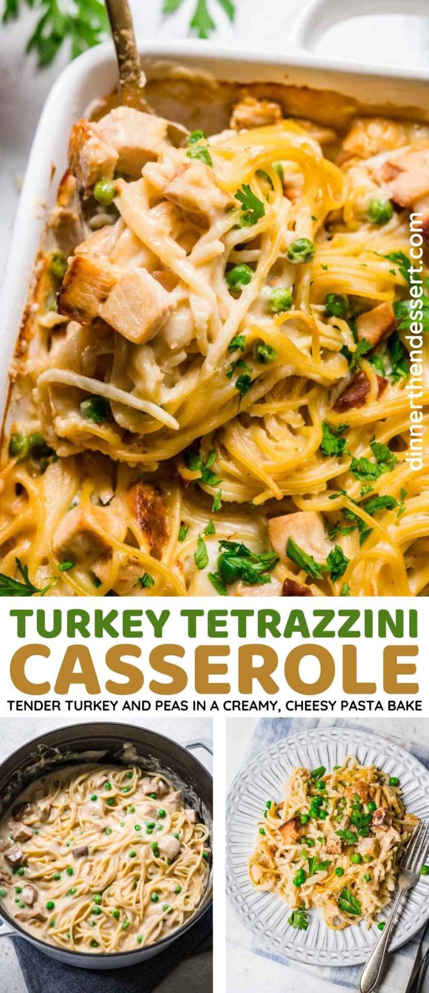 Easy Turkey Tetrazzini Recipe Dinner Then Dessert   Turkey Tetrazzini L 885x2048 