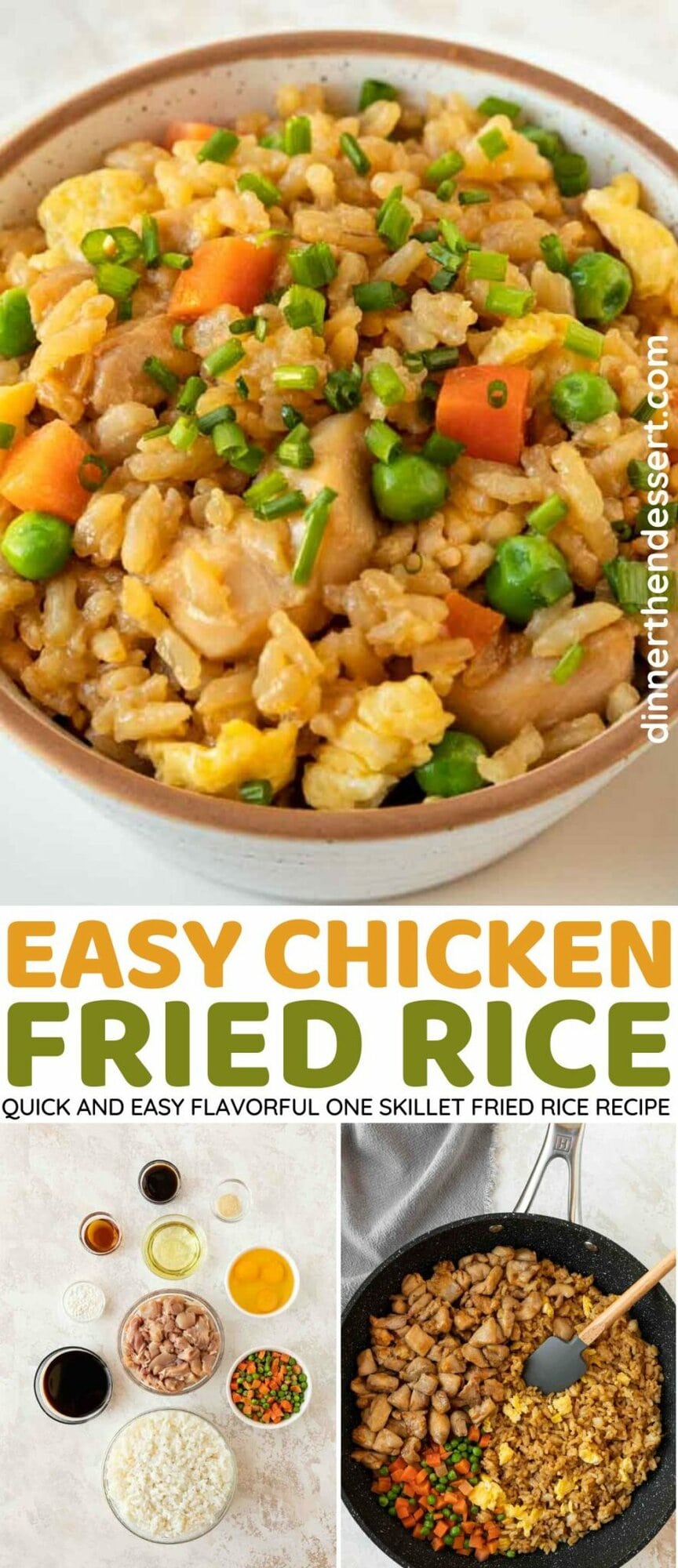 Chicken Fried Rice Recipe - Dinner, Then Dessert