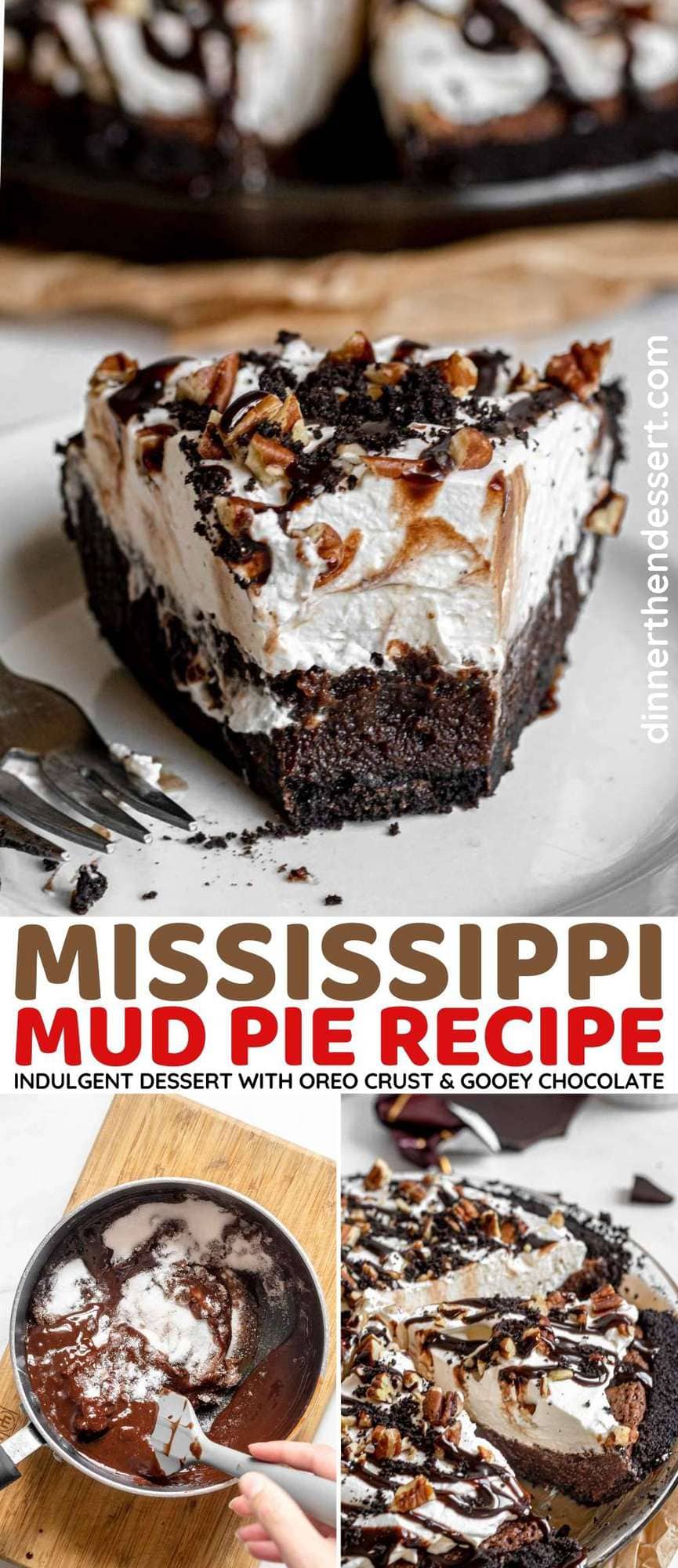 Mississippi Mud Pie collage