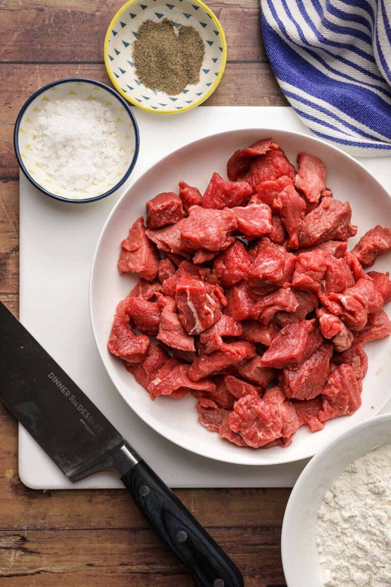 Beef Tips with Mushroom Gravy Recipe - Dinner, then Dessert