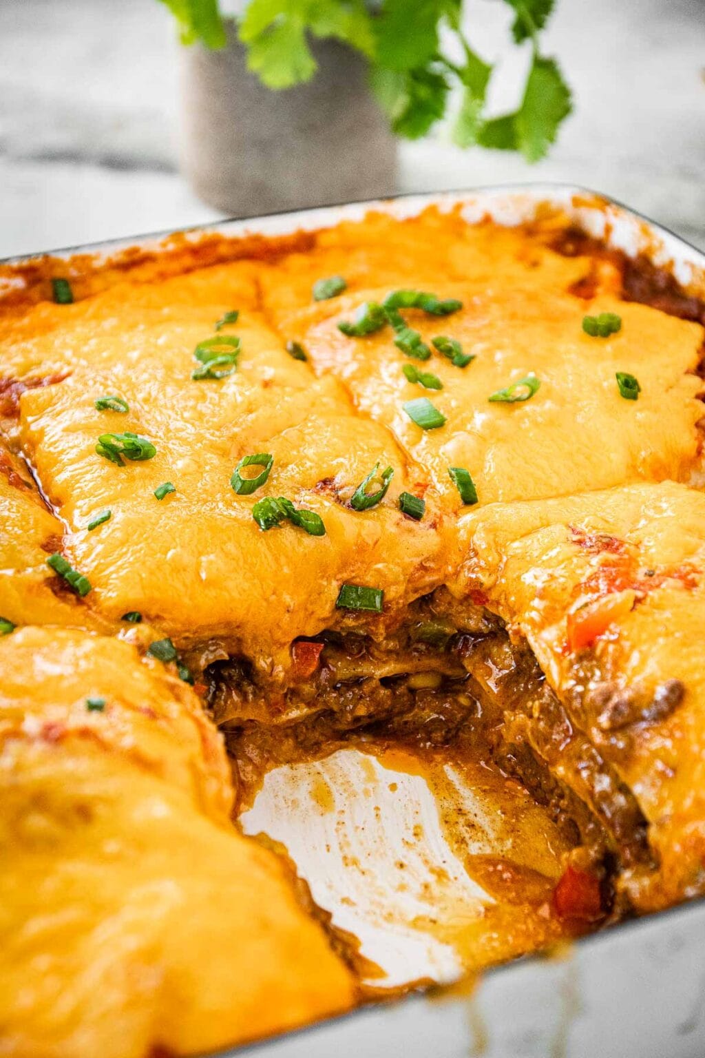 Cheesy Taco Lasagna Recipe Dinner, then Dessert