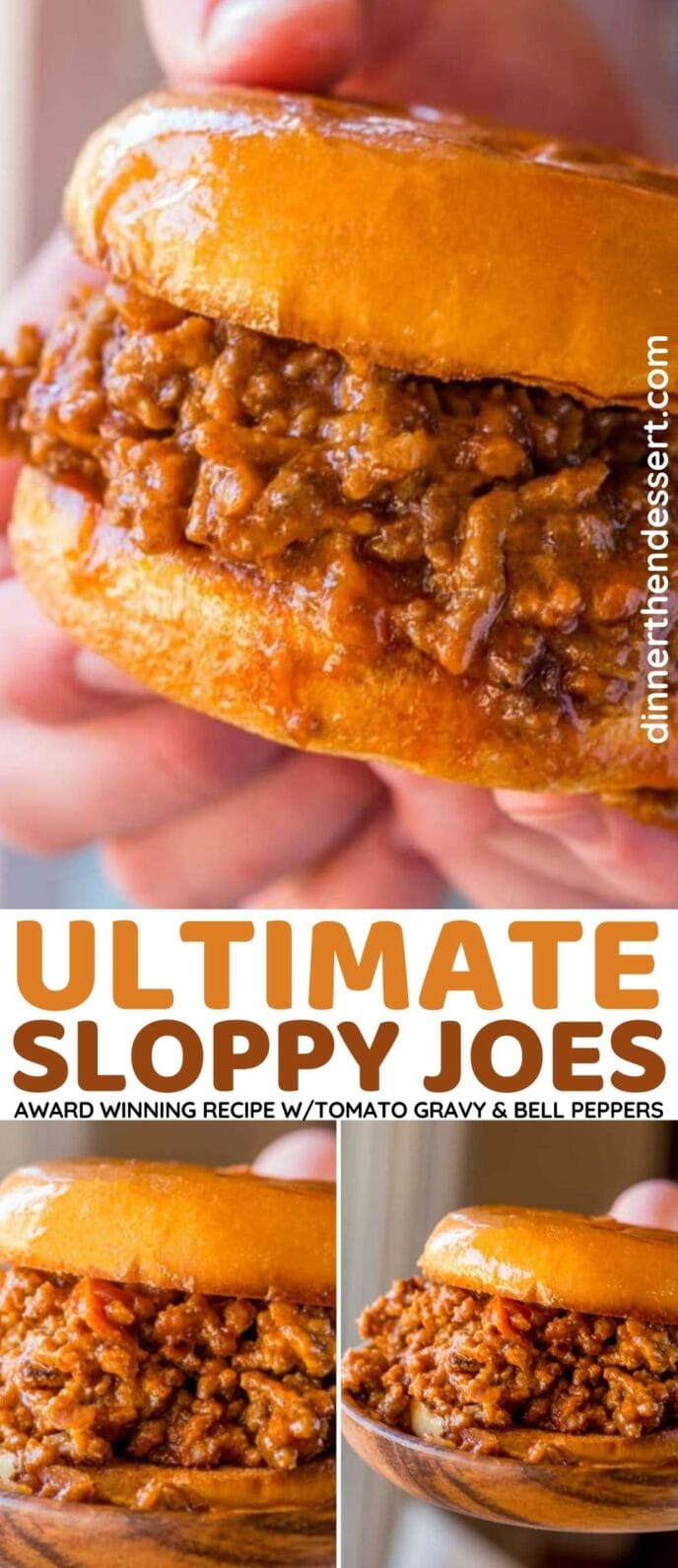 Award Winning Sloppy Joes (in 20 minutes!) - Dinner, then Dessert