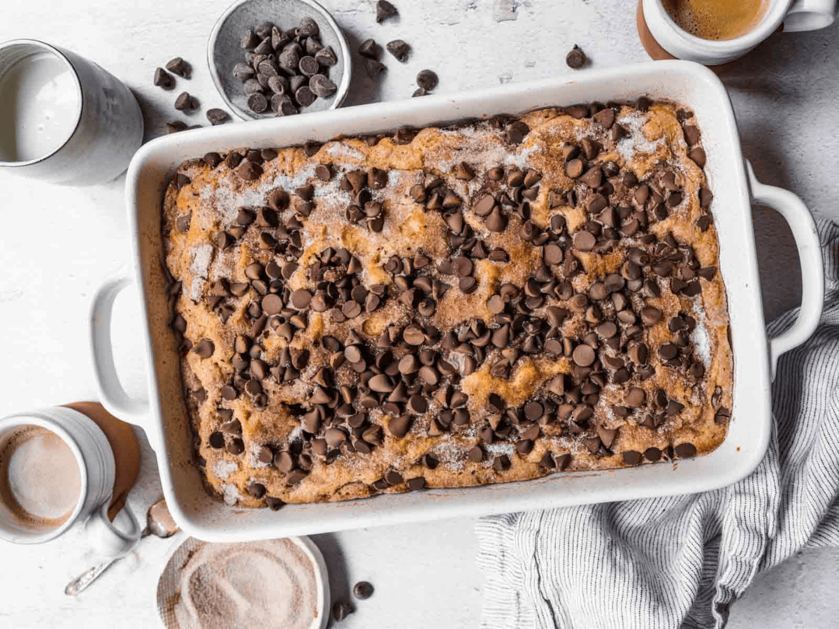 cake after its baked together 
