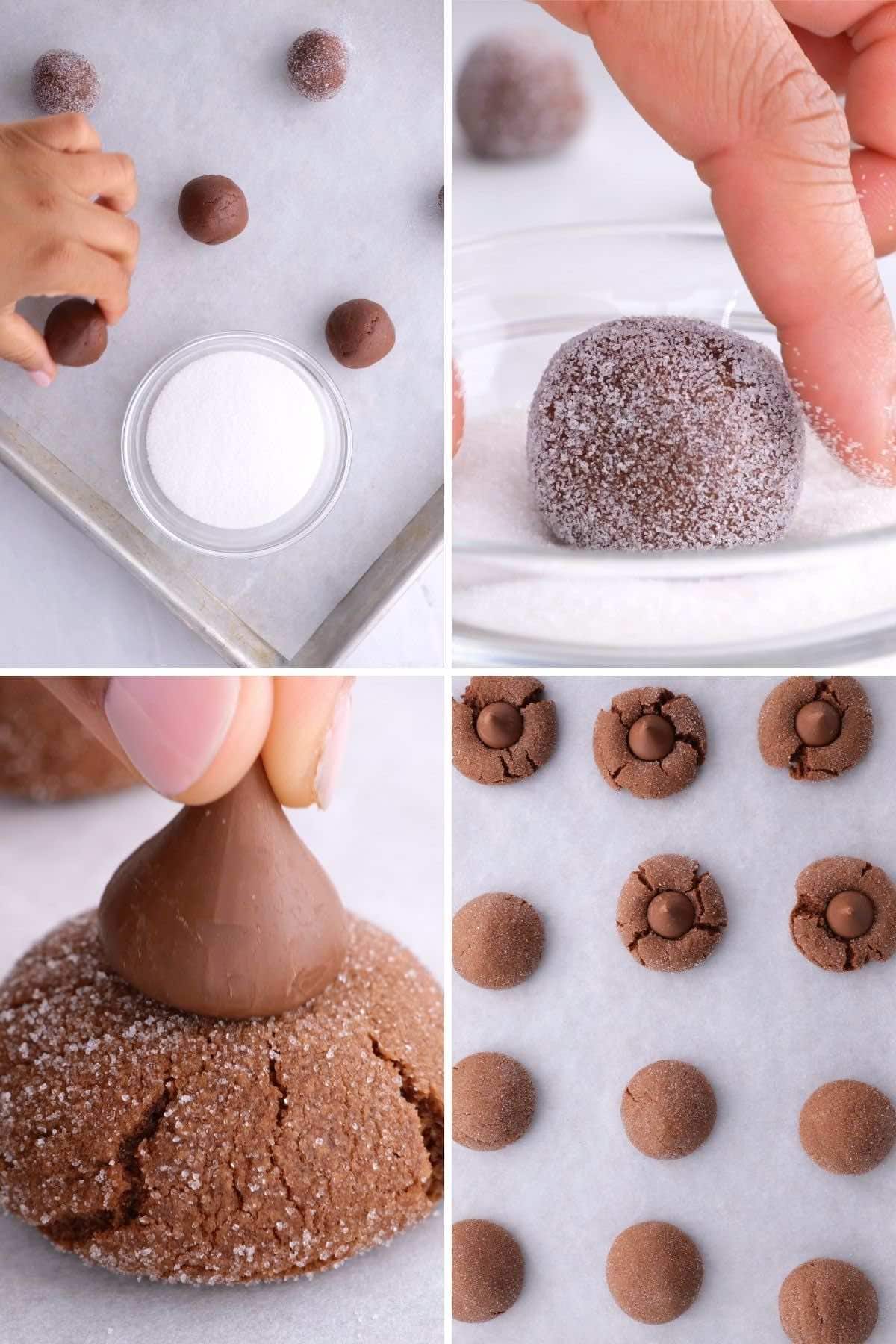 recipe.hersheys.com triple chocolate blossoms