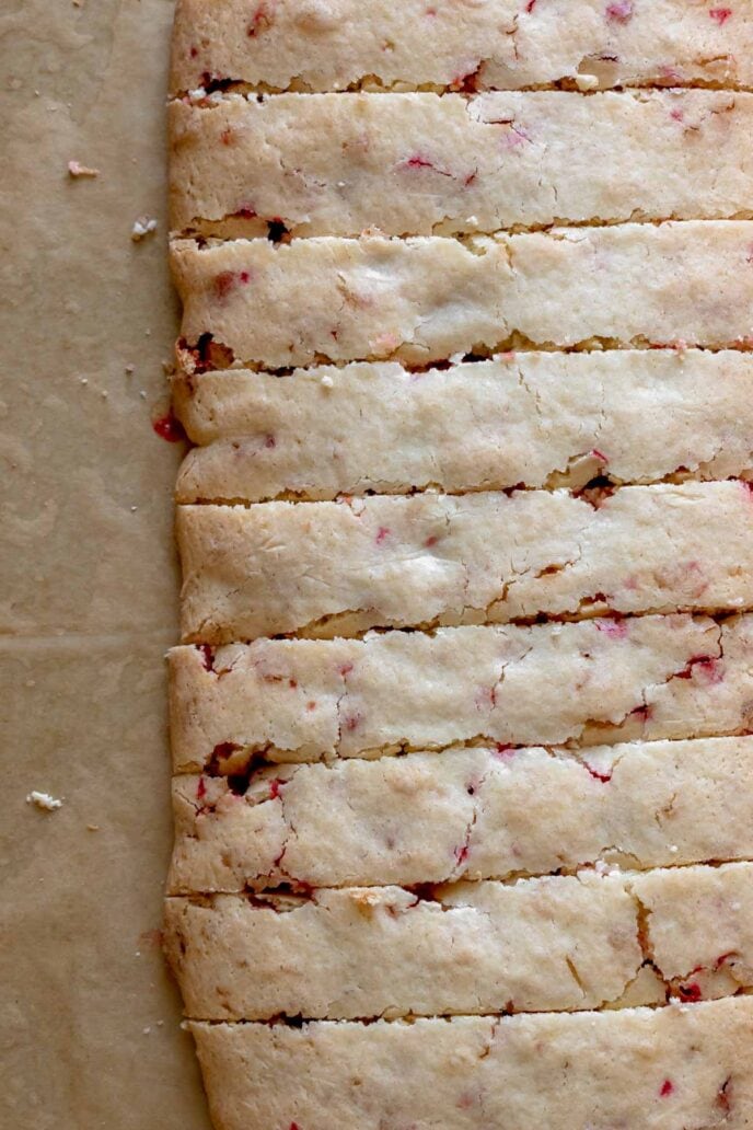 Easy Peppermint Dipped Biscotti Recipe - Dinner, Then Dessert