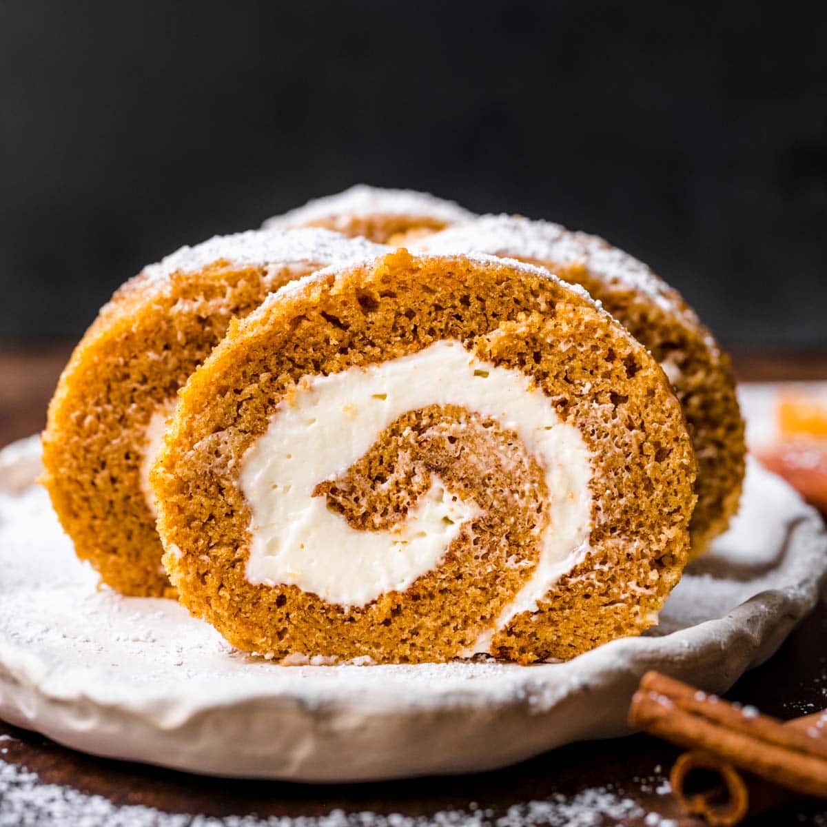 Pumpkin Roll + Video  Dessert Now Dinner Later