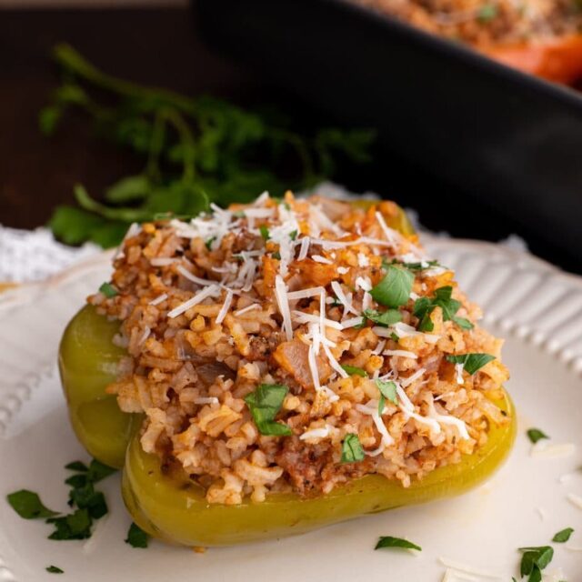 Chicken Parm Stuffed Bell Peppers: Irresistible Flavor Explosion