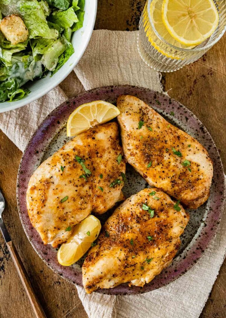 Air Fryer Chicken Breast Recipe - Dinner, then Dessert