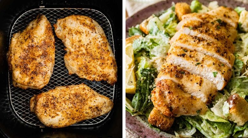 Air Fryer Chicken Breast Recipe - Dinner, then Dessert