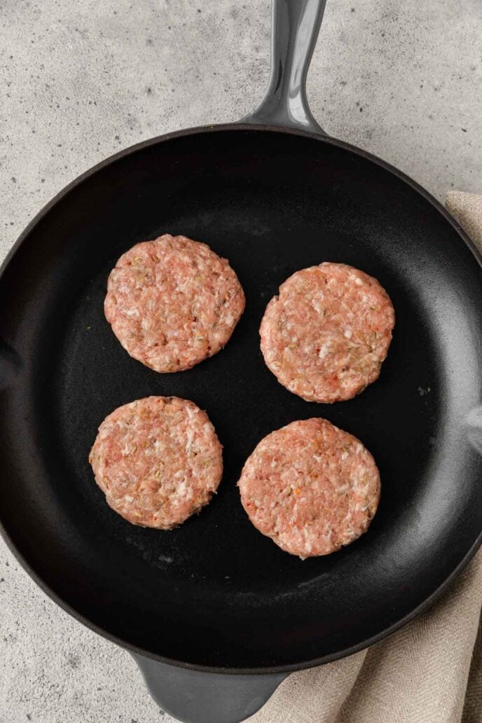 Maple Breakfast Sausage - Dinner, then Dessert