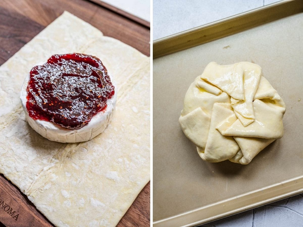 Baked Brie Collage