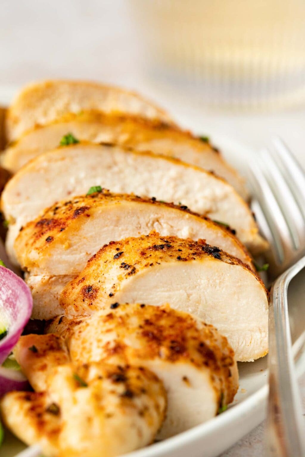 Oven Baked Chicken Breasts Dinner, then Dessert