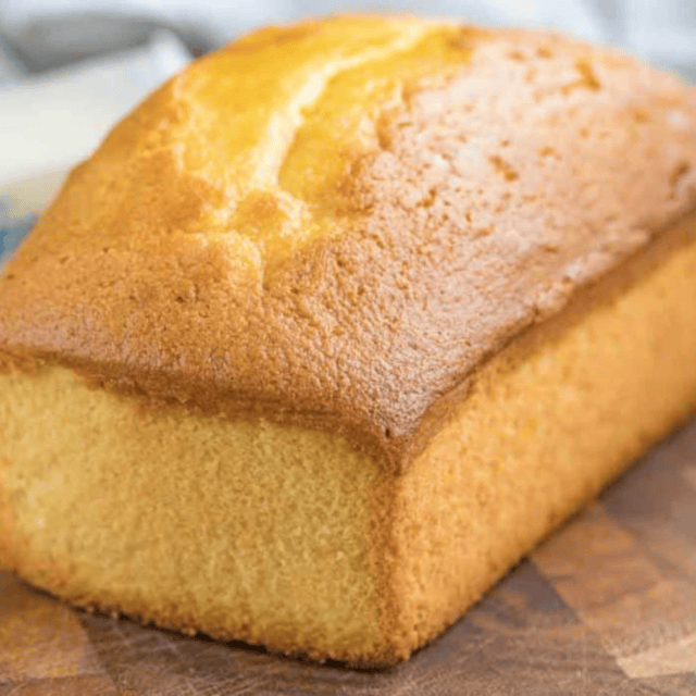 loaf of pound cake