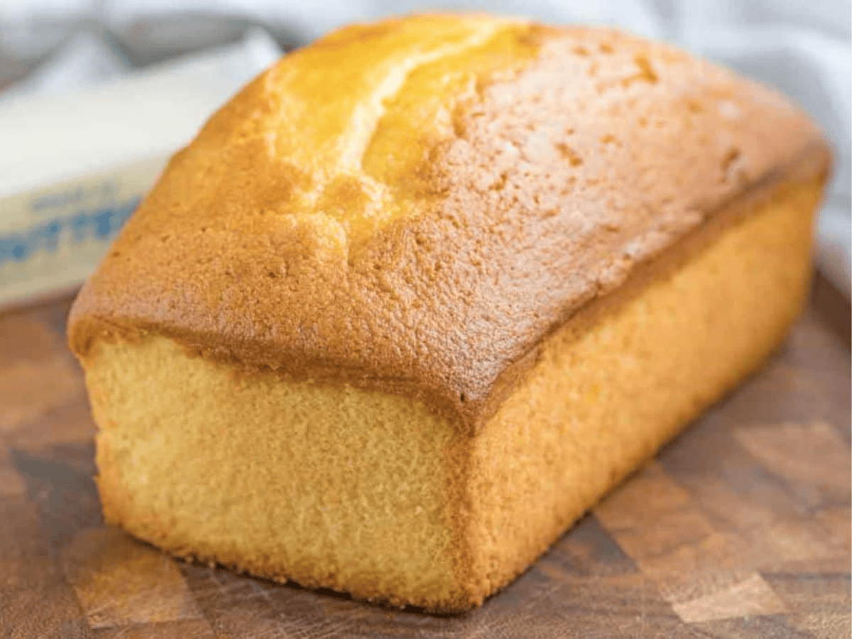 loaf of pound cake 