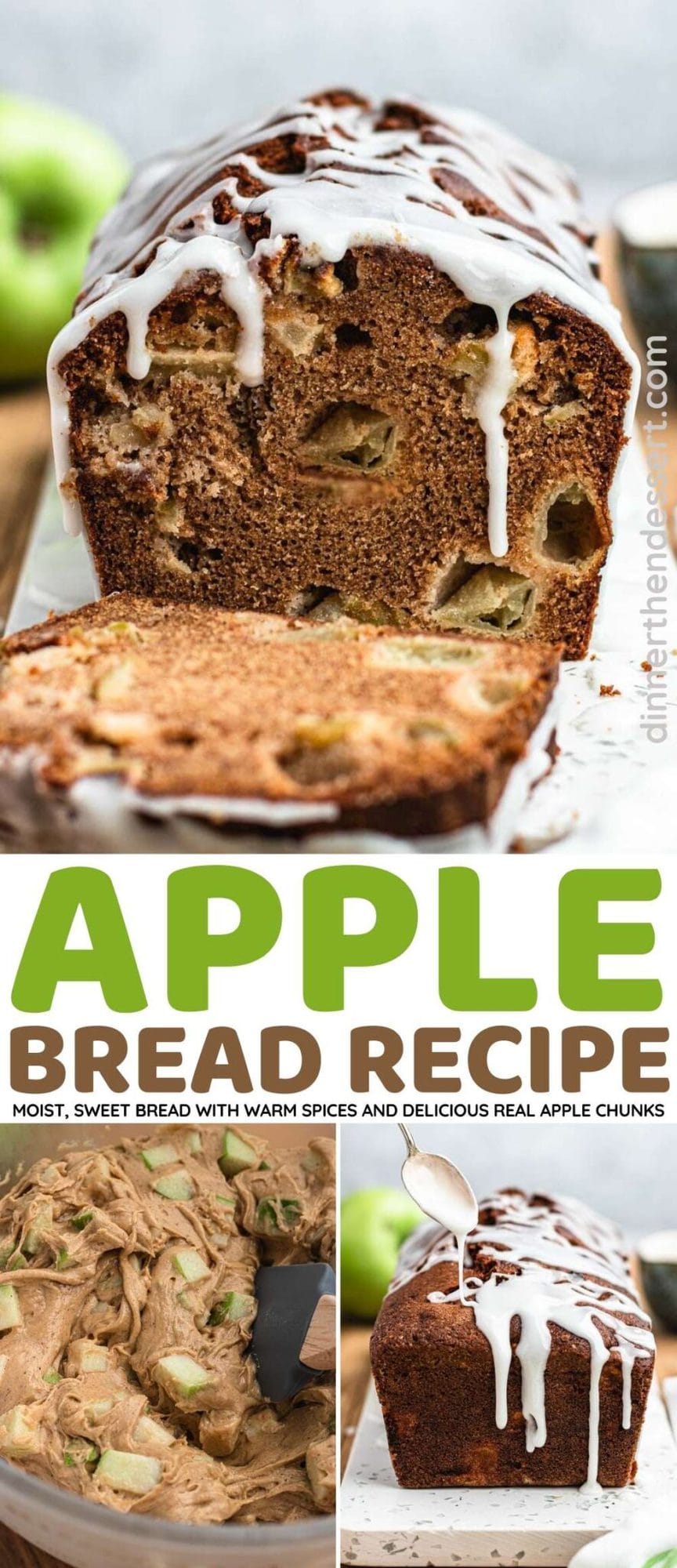 Apple Bread Recipe - Dinner, then Dessert