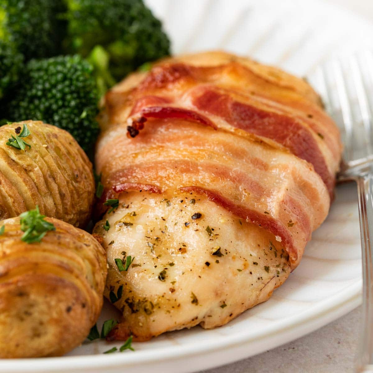Baked Bacon Ranch Chicken Recipe - Dinner, then Dessert