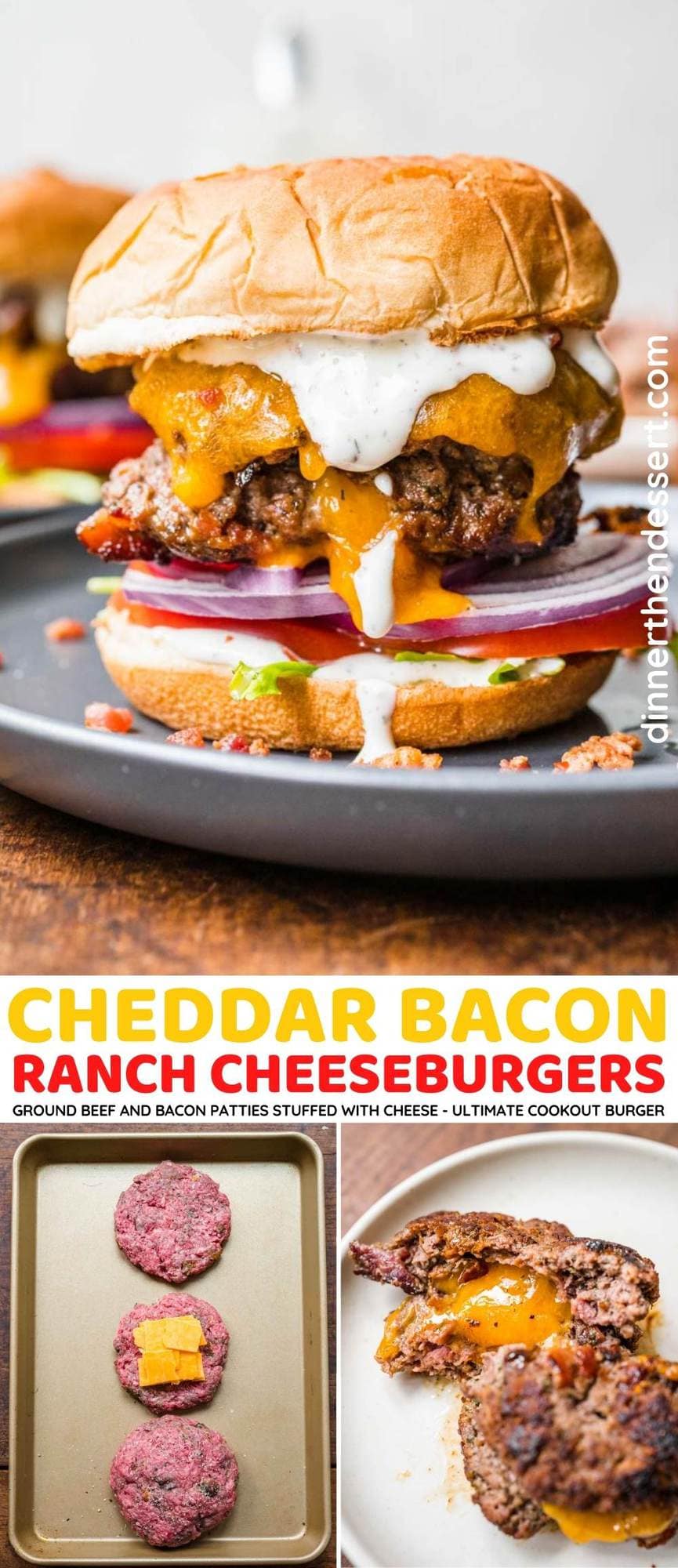 Bacon Bacon Burgers Recipe - Dinner, then Dessert