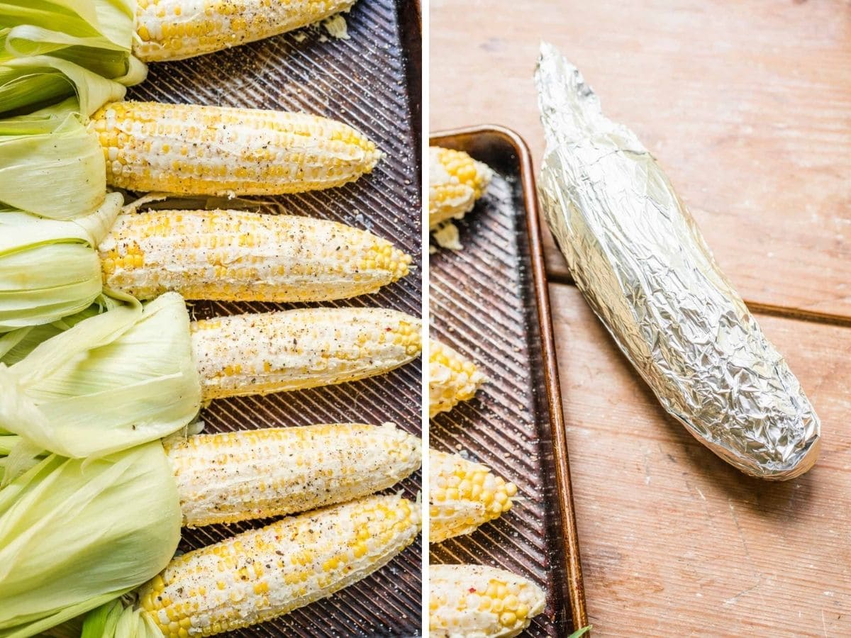 Easy Grilled Corn collage