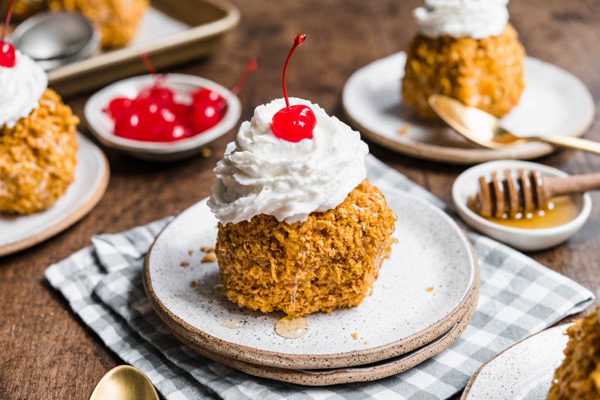 How to Make Fried Ice Cream Without Corn Flakes: Easy & Crispy Recipe