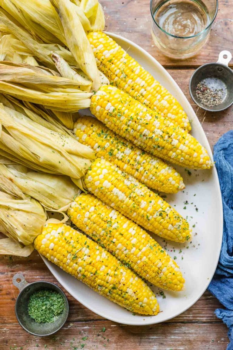 Easy Grilled Corn Recipe - Dinner, then Dessert