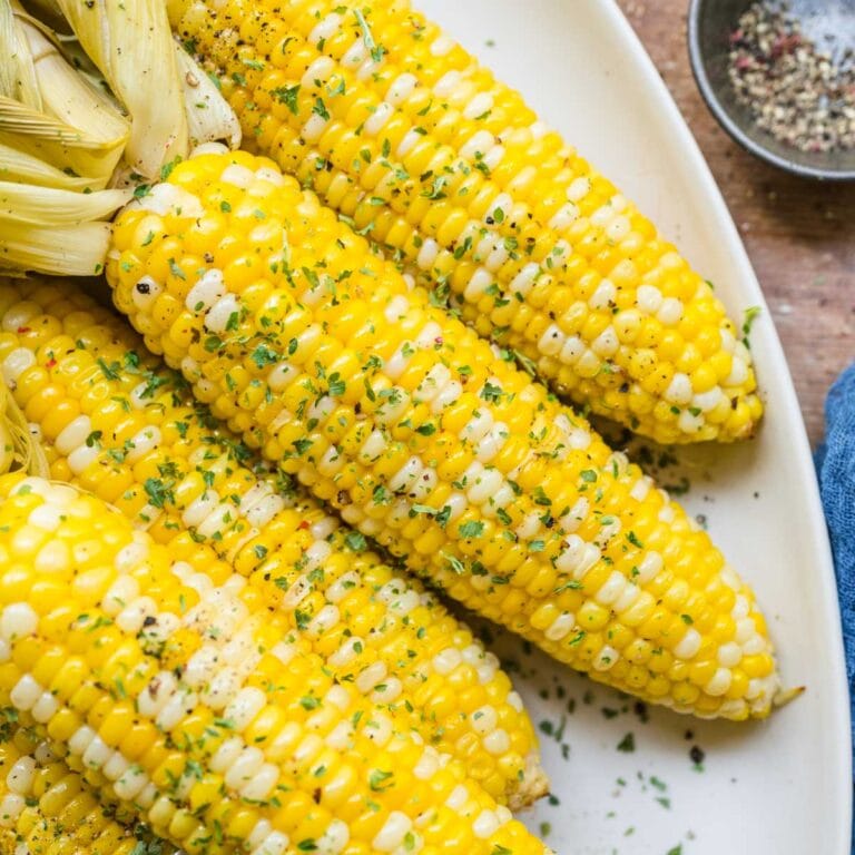 Easy Grilled Corn Recipe - Dinner, then Dessert