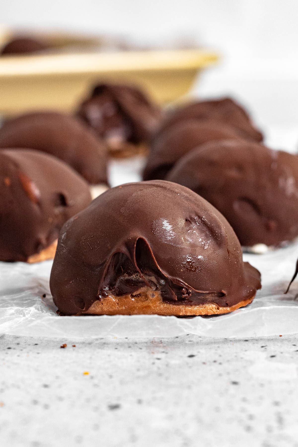 Ice Cream Bon Bons covered in chocolate