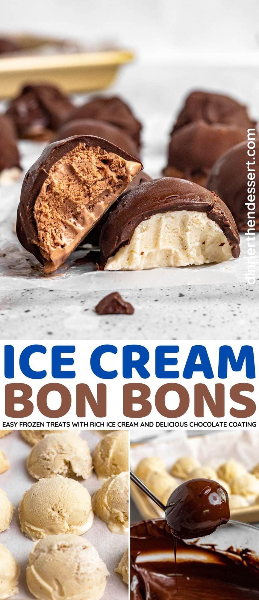 Ice Cream Bon Bons collage