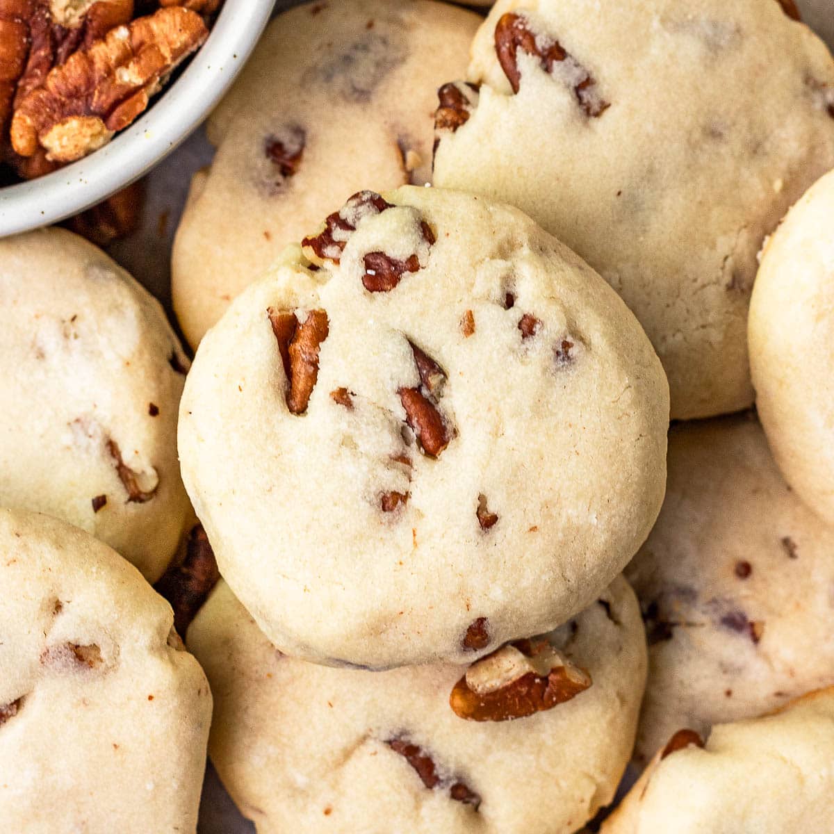 Keebler Sandies Cookies, Shortbread, Pecan, Cookies