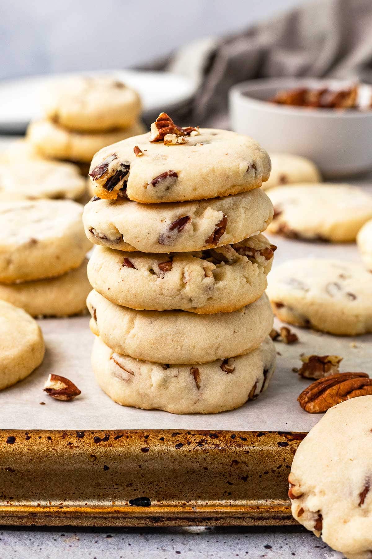 Keebler Sandies Cookies stack 
