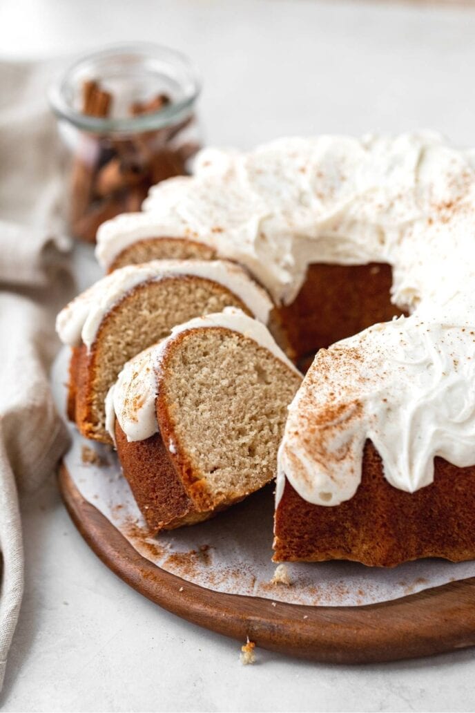 Snickerdoodle Bundt Cake Recipe Dinner, then Dessert